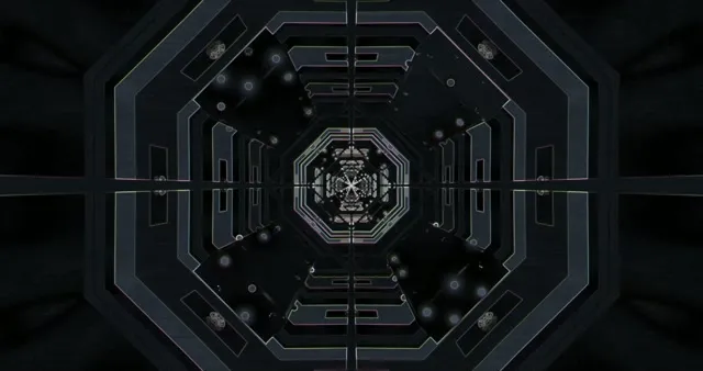 4K UHD 60FPS Neon Tunnel Screensaver PC VJ Loop