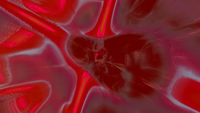 4K UHD 60fps neon tunnel screensaver pc vj loop red pink mandala