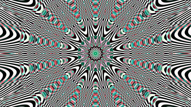 4K UHD 60FPS Neon Tunnel Screensaver VJ Loop - Hypnotic Psychedelic