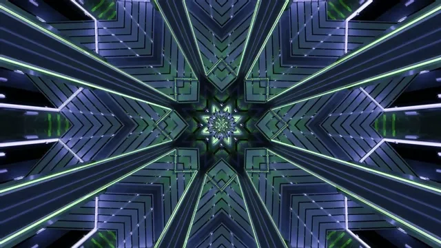 4K UHD 60FPS Neon Tunnel Screensaver - VJ Loop Live Wallpaper