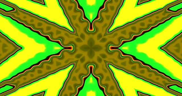 4k uhd 60fps neon tunnel screensaver vj loop windows 11 yellow green