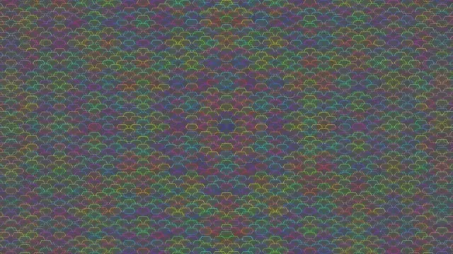 4K UHD 60fps Pulsing Hexagon Kaleidoscope Screensaver PC VJ Loop