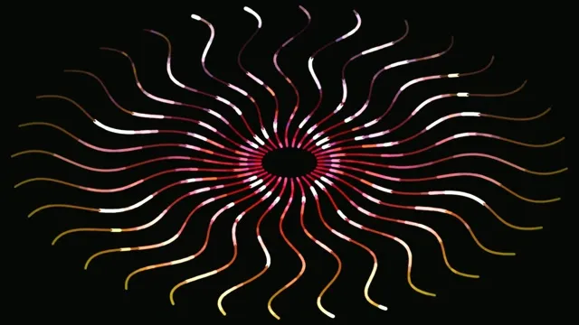 # 4K UHD 60FPS Red Gold Spiral Rays VJ Loop