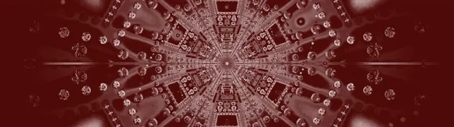 32:9 Neon Tunnel Kaleidoscope VJ Loop 60fps Screensaver