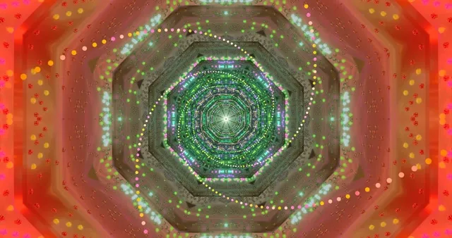 4K Uhd 60Fps Screensaver Colorful Spiral Vj Loop Screensaver Windows 11