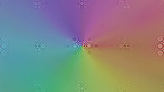 4K UHD 60fps Screensaver | Cyan to Magenta Spiral VJ Loop