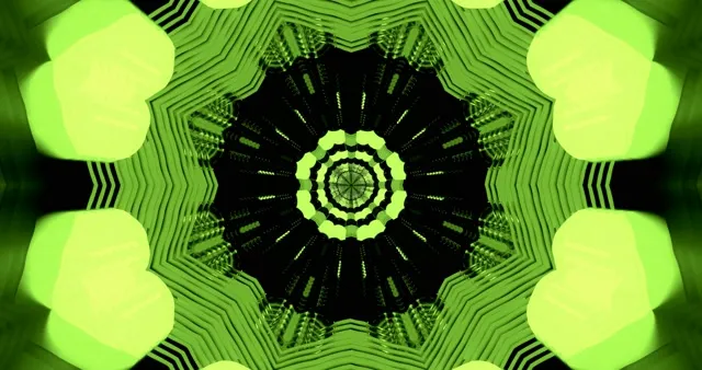 4k uhd 60fps screensaver green spiral vortex