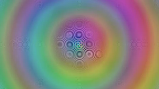 4K UHD 60fps Screensaver | Hypnotic Magenta Cyan Spiral Motion Background