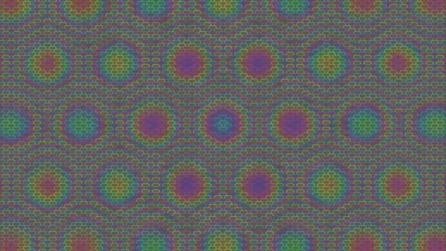 4k uhd 60fps screensaver magenta hexagon kaleidoscope pulsing vj loop