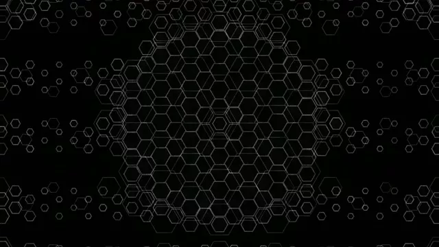 4K UHD 60fps Screensaver | Neon Hexagon VJ Loop Motion Background