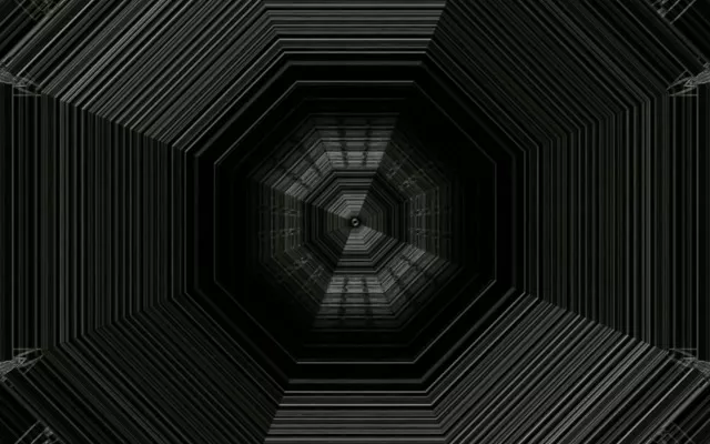 neon tunnel 16:10 macbook 60fps screensaver striped diamond kaleidoscope background