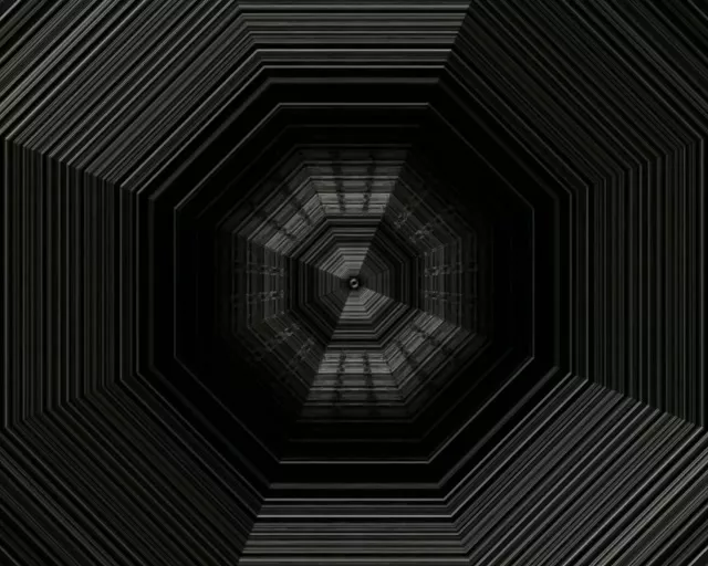 neon tunnel 5:4 industrial 60fps screensaver geometric mandala vj loop hypnotic