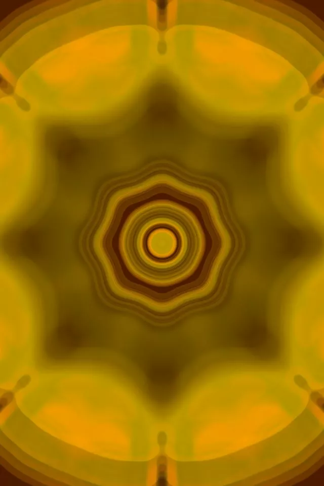 2:3 photo portrait 60fps screensaver neon tunnel golden vj animation rings