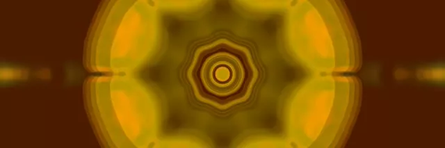 3:1 triple wide 60fps neon tunnel golden screensaver vj animation burst