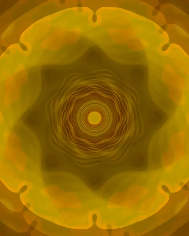 4:5 instagram 60fps neon tunnel golden flower vj animation screensaver