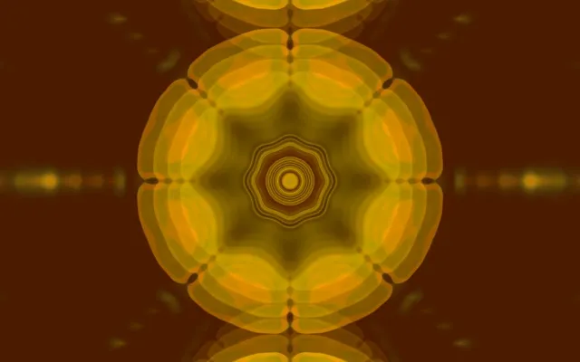 neon tunnel 16:10 macbook 60fps glowing mandala vj loop screensaver