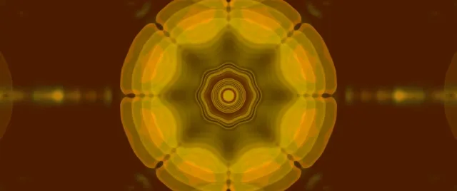 neon tunnel 2.39:1 cinemascope 60fps radiant geometry vj loop screensaver