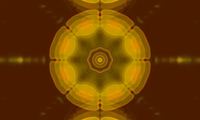 neon tunnel 5:3 wide 60fps glowing kaleidoscope motion background screensaver