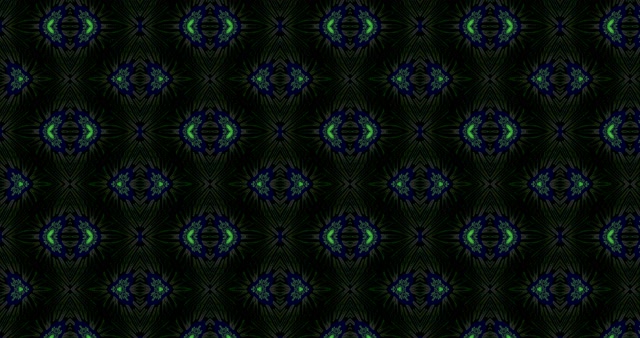 Blue Neon Pattern VJ Loop 4K 60fps | Geometric Screensaver