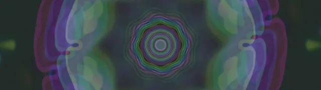 neon tunnel 32:9 super ultrawide 60fps screensaver pulsating geometric vj animation