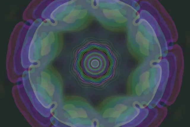 neon tunnel 3:2 surface 60fps screensaver cyan radiance vj loop background edit