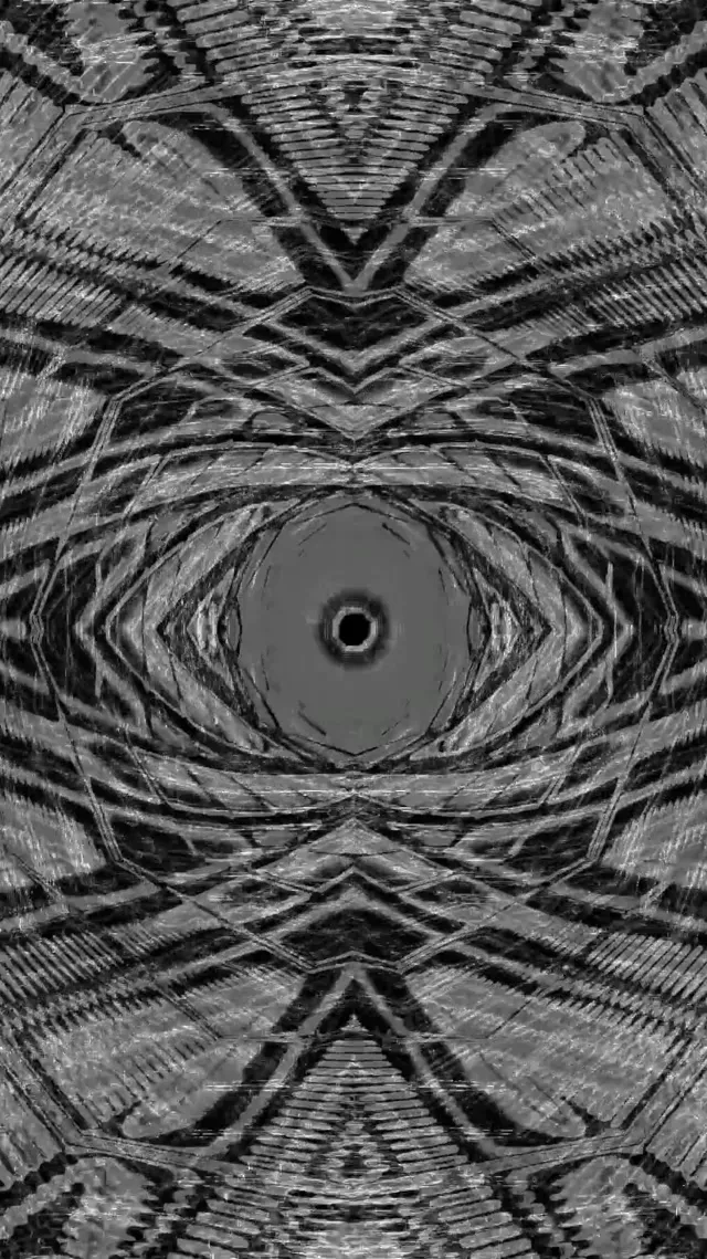 9:16 Reels neon tunnel 60fps screensaver pulsating mandala motion background