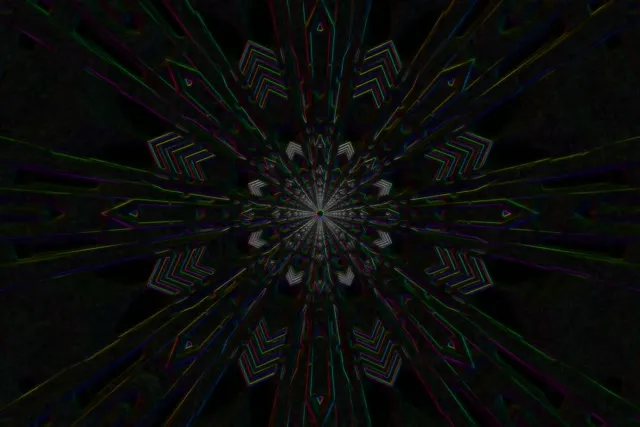 neon tunnel 3:2 surface 60fps screensaver hypnotic tunnel vj loop