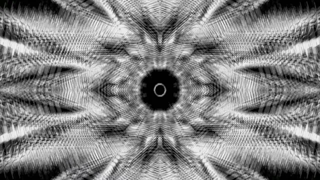 4k uhd 60fps screensaver neon tunnel motion background symmetrical vortex