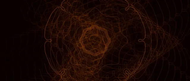 21:9 ultrawide neon tunnel 60fps screensaver orange swirling vj animation
