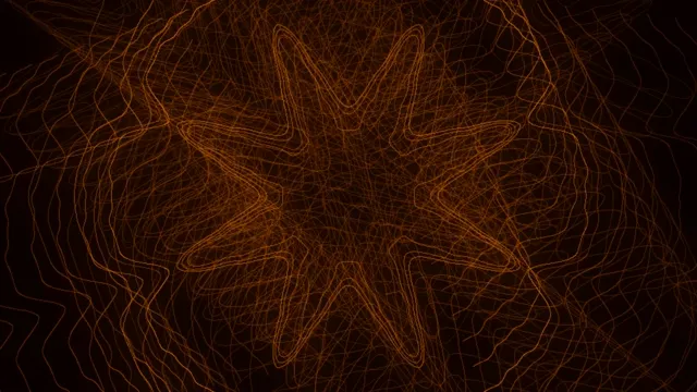 4k uhd 60fps screensaver neon tunnel orange vj loop