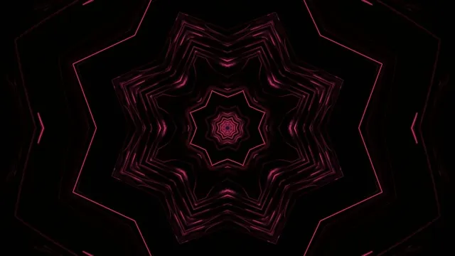 4k uhd 60fps screensaver neon tunnel pink star vortex vj loop