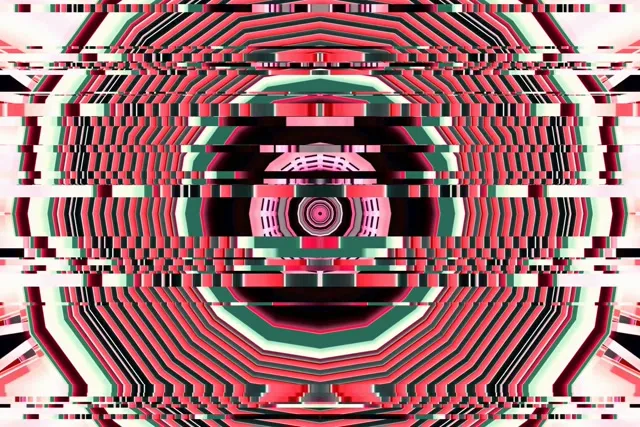 3:2 Surface neon tunnel screensaver 60fps vj animation pink vortex