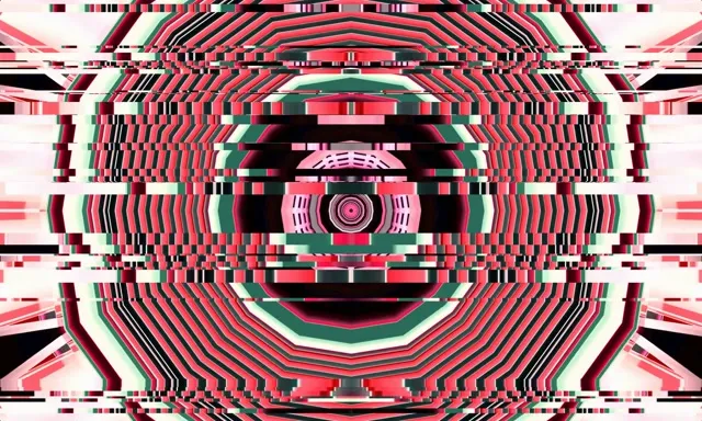 5:3 Wide neon tunnel 60fps screensaver vj loop live wallpaper pink