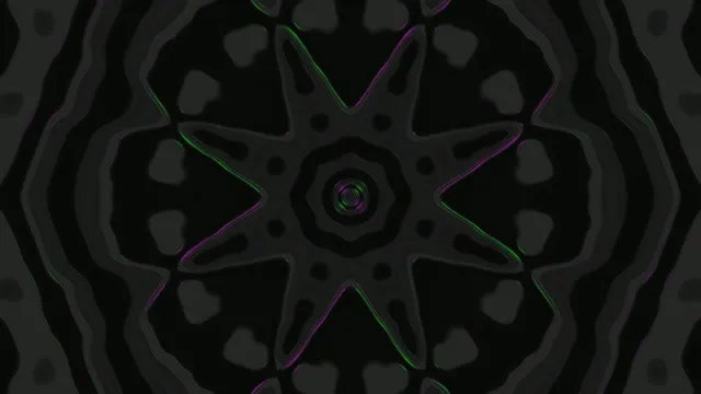 4k uhd 60fps screensaver neon tunnel purple green kaleidoscope vj loop