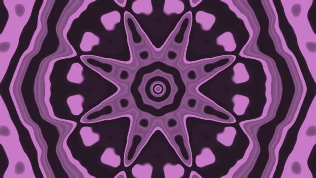 4k uhd 60fps screensaver neon tunnel purple kaleidoscope vj loop