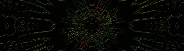 neon tunnel 32:9 super ultrawide 60fps screensaver geometric vj loop rays