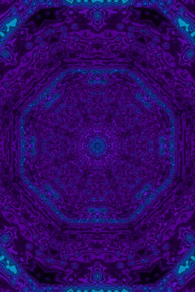 2:3 photo portrait 60fps neon tunnel vj loop purple fractal motion background