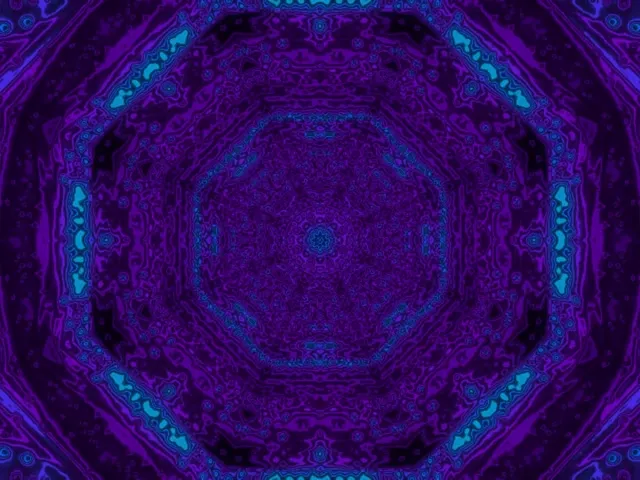 4:3 classic 60fps neon tunnel screensaver purple vortex motion background