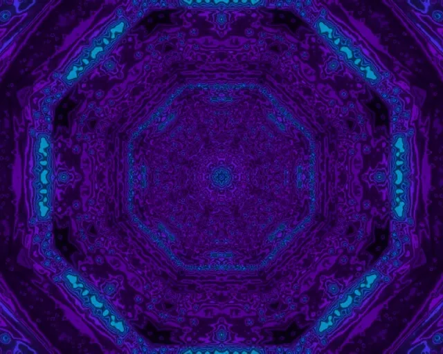 5:4 industrial 60fps neon tunnel vj loop purple geometric live wallpaper