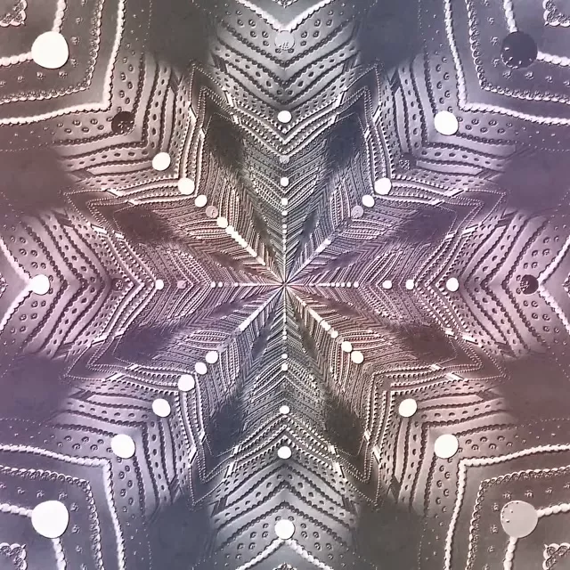 1:1 square neon tunnel 60fps screensaver silver geometric vj loop