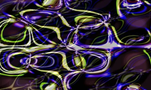 neon tunnel 5:3 wide 60fps screensaver symmetrical vj loop motion background