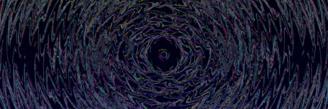 neon tunnel 3:1 triple wide 60fps geometric star burst vj loop screensaver