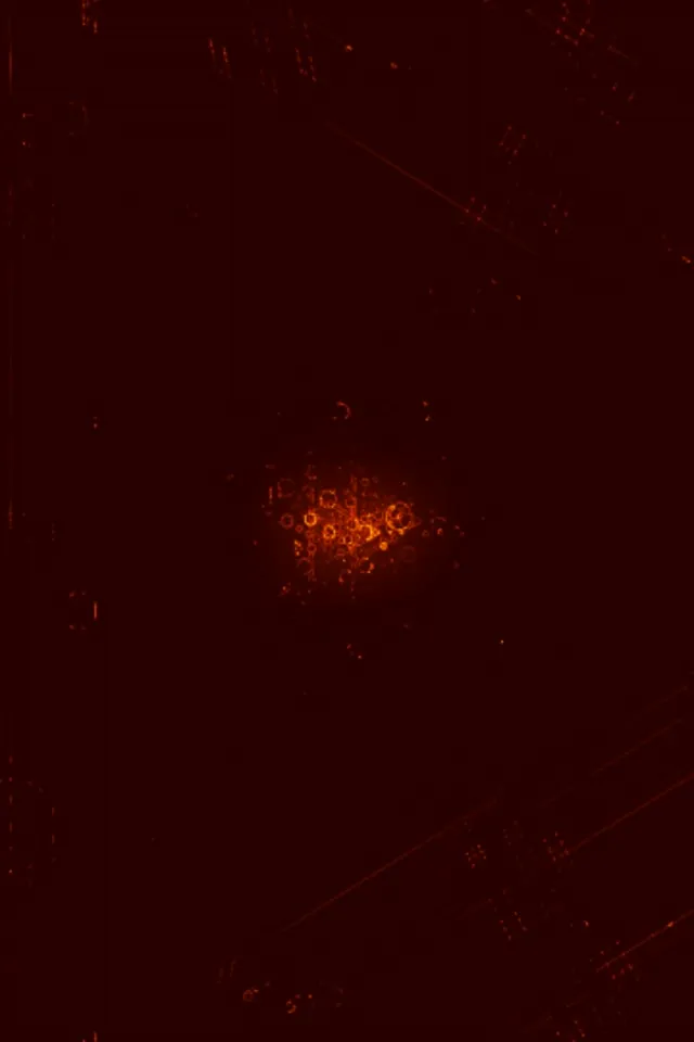 2:3 photo portrait 60fps neon tunnel screensaver crimson mandala motion bg