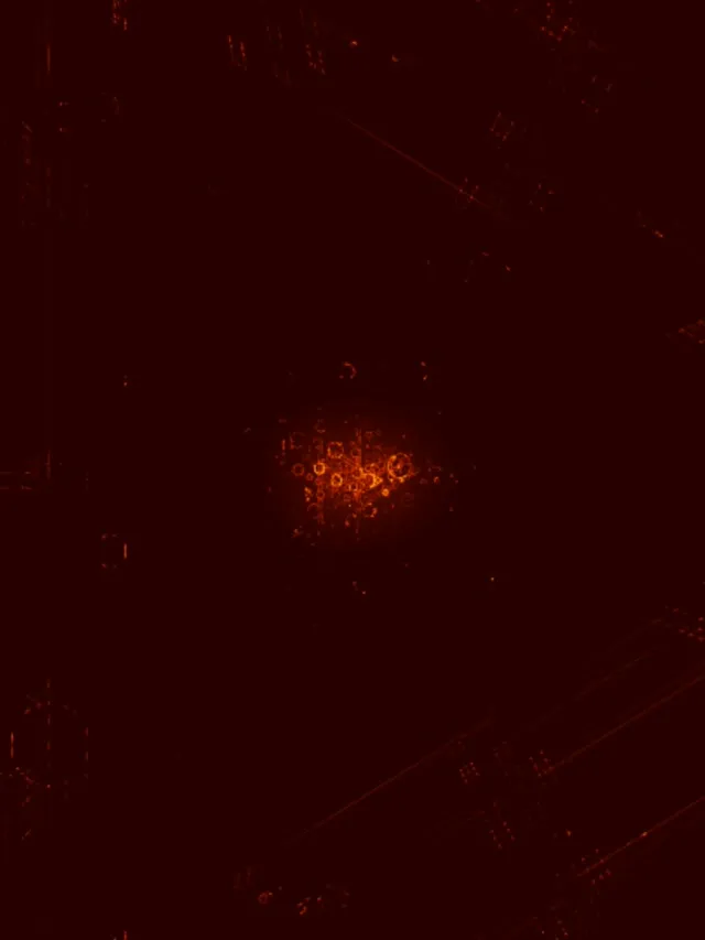 3:4 ipad portrait 60fps neon tunnel screensaver red geometric vj loop