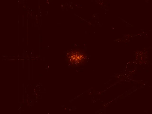 4:3 classic 60fps neon tunnel screensaver crimson triangle motion background