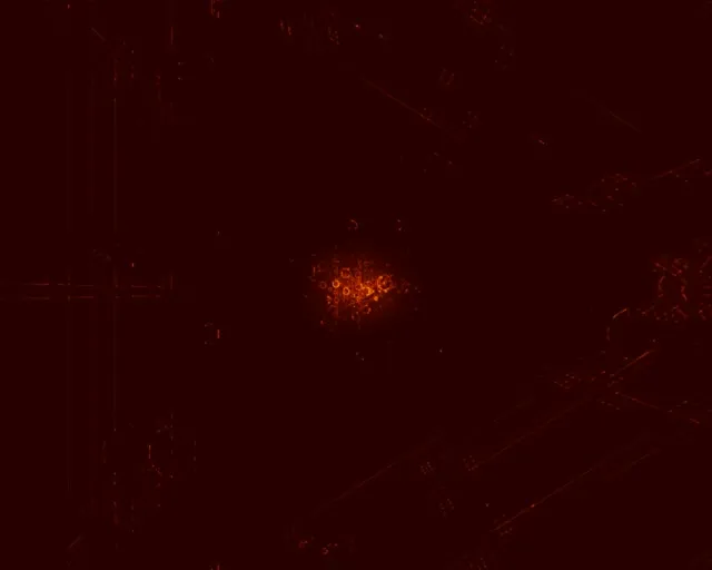 5:4 industrial 60fps neon tunnel screensaver crimson fractal live wallpaper