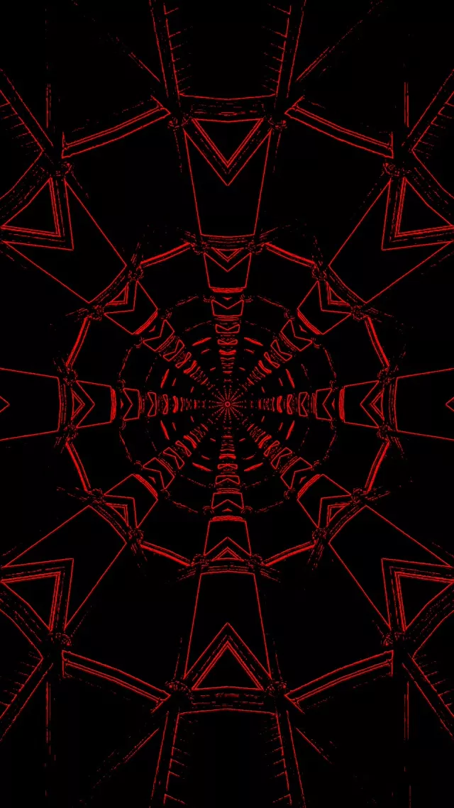 9:16 reels 60fps neon tunnel red diamond vortex motion background