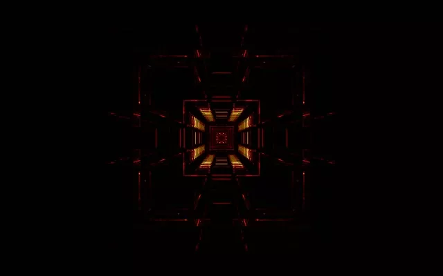 neon tunnel gold diamond spiral 16:10 macbook 60fps screensaver live wallpaper