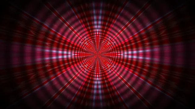 4k uhd 60fps screensaver neon tunnel red mandala vj loop