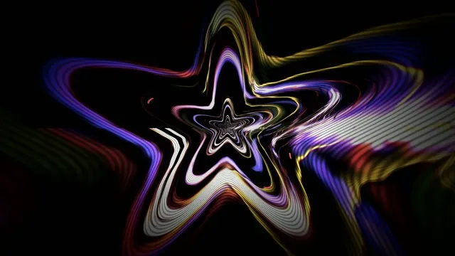 4k uhd 60fps screensaver neon tunnel star vortex live wallpaper